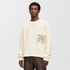 Sweater in Cotton Blend Off White