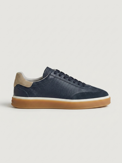 Corso Trainer Navy Leather — Sterling & Co.
