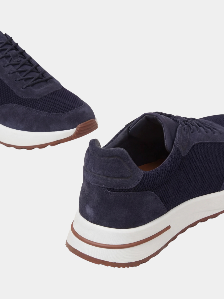 Amalfi Trainer Navy — Sterling & Co.