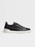 Sorrento Slip-On Black / White Sole — Sterling & Co.
