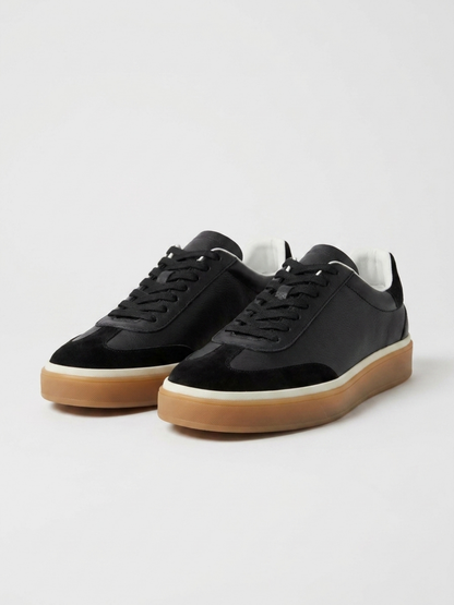 Corso Trainer Black Leather — Sterling & Co.