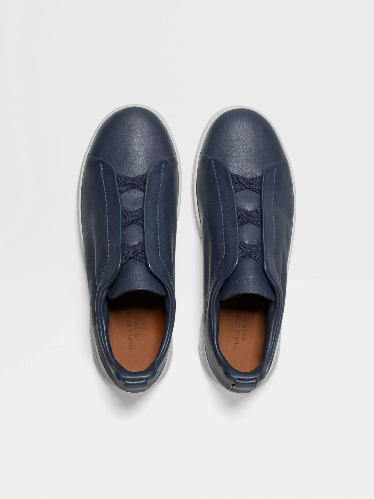 Sorrento Slip-On Navy / White Sole — Sterling & Co. (view 4)