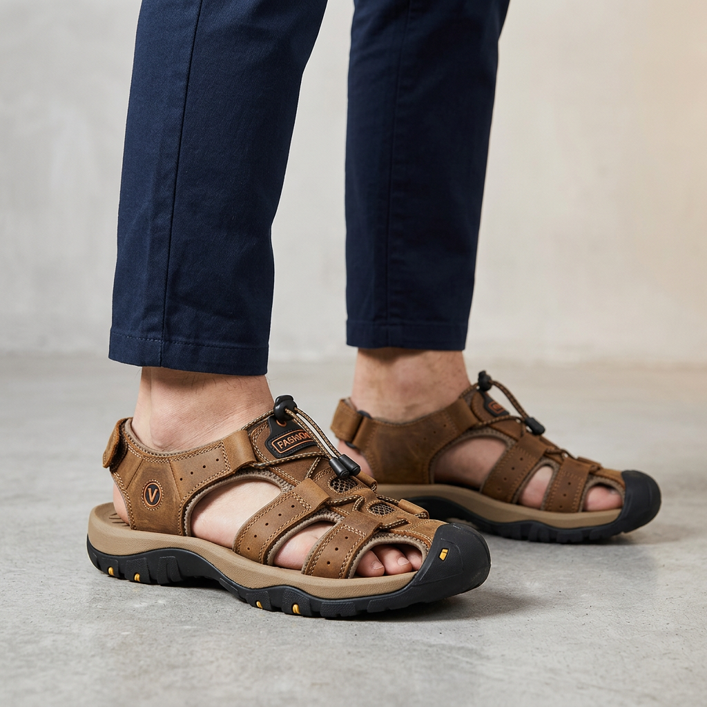 Ischia Sport Sandal Dark Brown