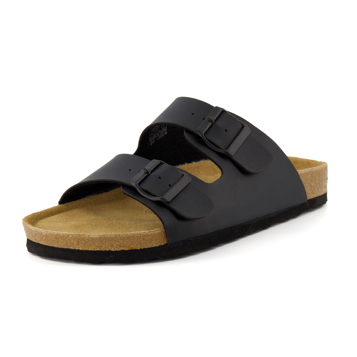 Ravello Cork Sandal Black Nappa