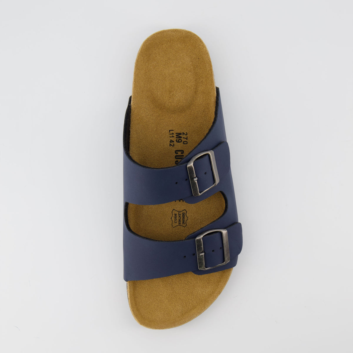 Ravello Cork Sandal Navy Nappa