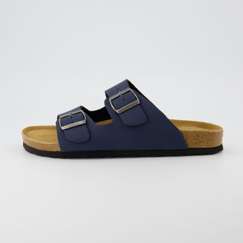 Ravello Cork Sandal Navy Blue