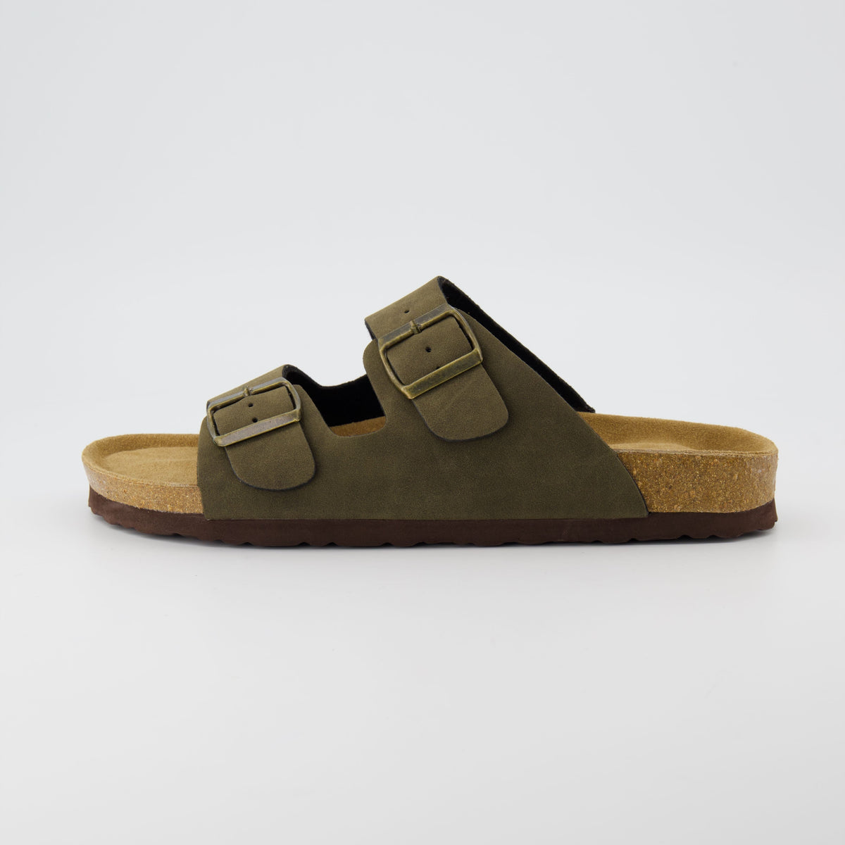 Ravello Cork Sandal Olive Nubuck