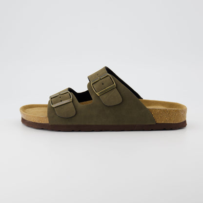 Ravello Cork Sandal Olive Nubuck