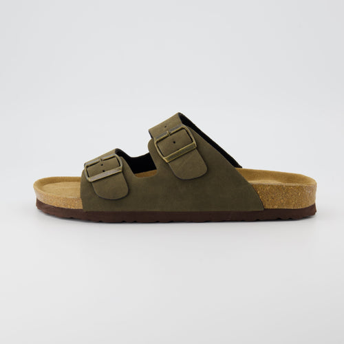 Ravello Cork Sandal Olive Nubuck
