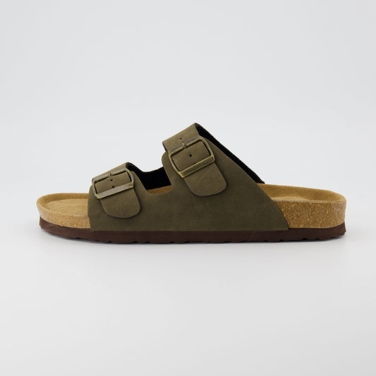 Ravello Cork Sandal Olive Nubuck