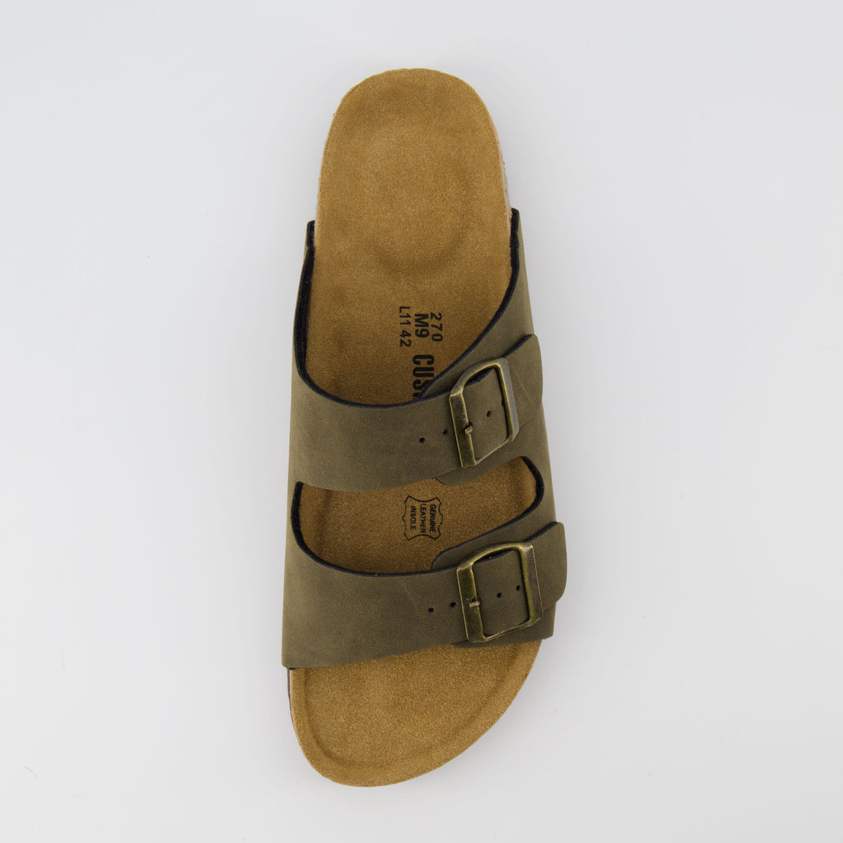 Ravello Cork Sandal Olive Nubuck