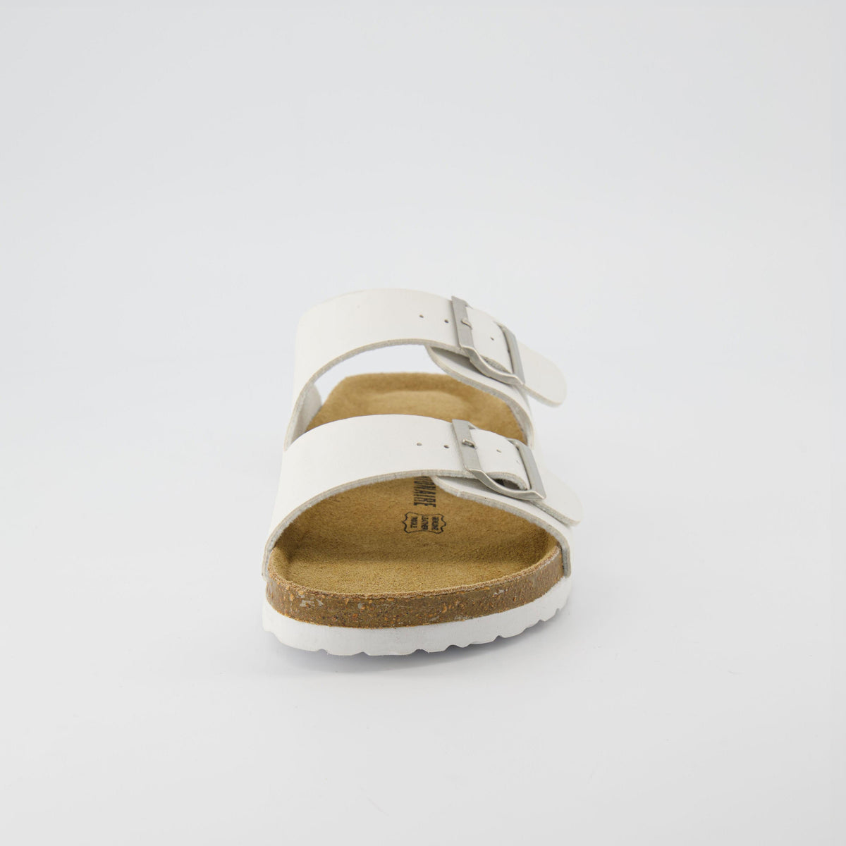 Ravello Cork Sandal White Nappa