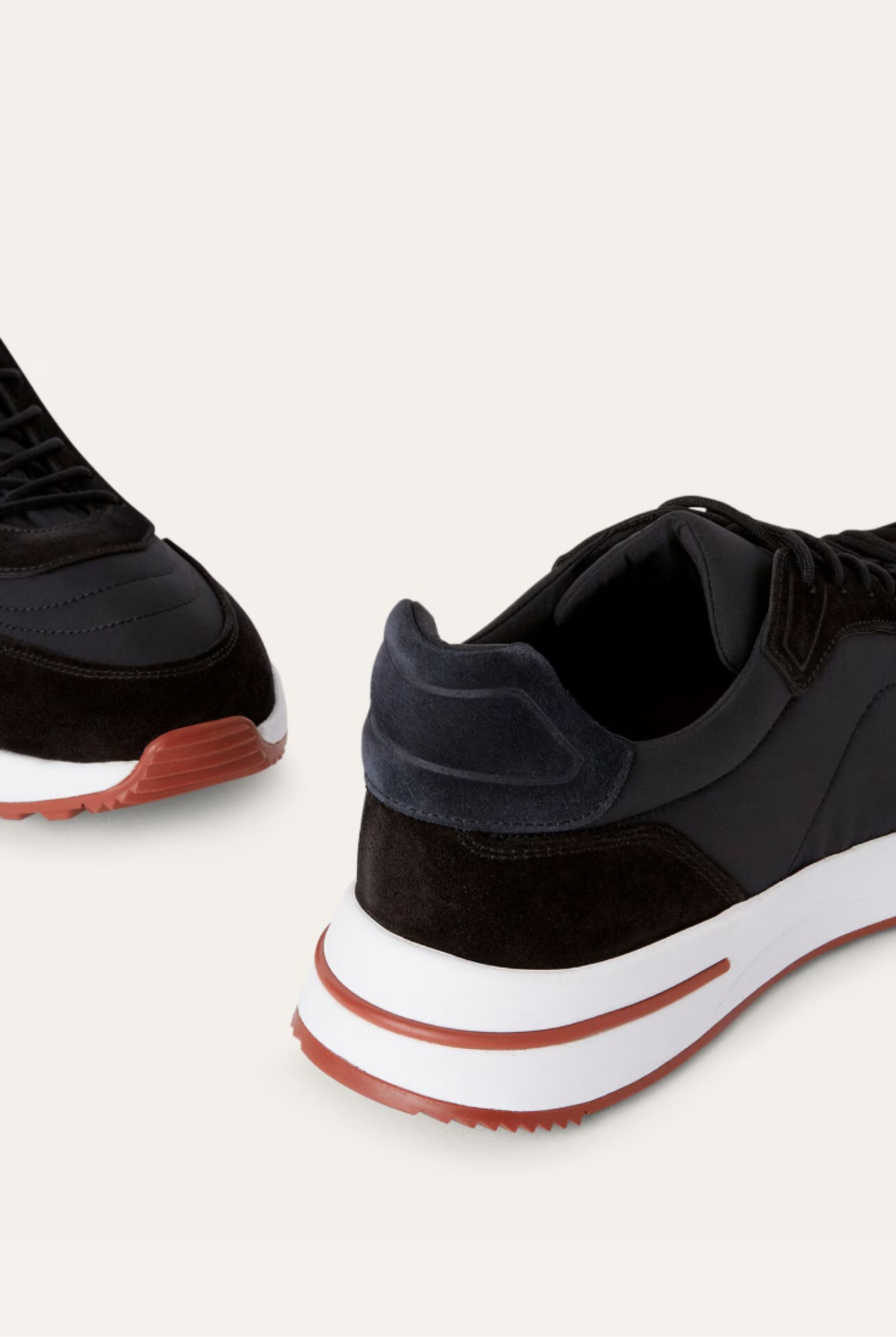 Portofino Sneaker Suede Black