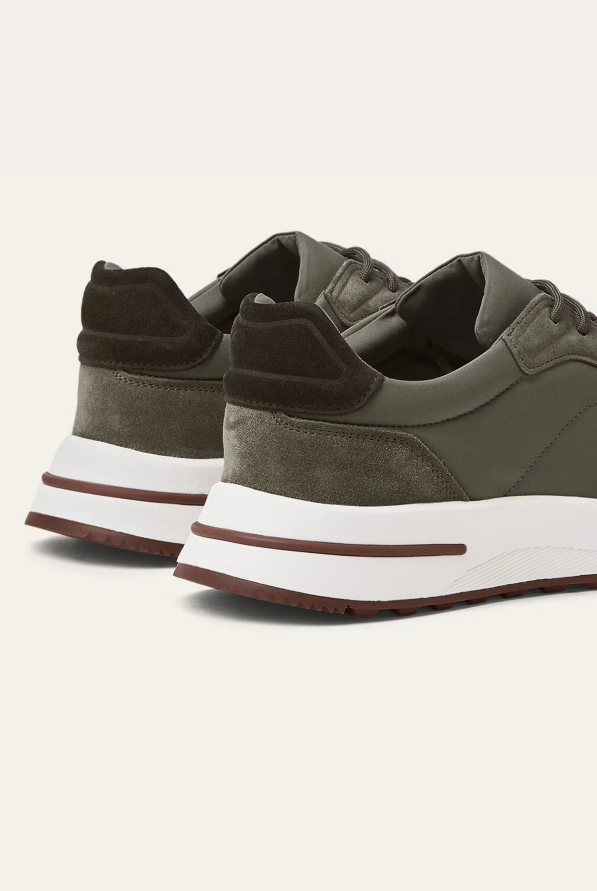 Portofino Sneaker Suede Olive