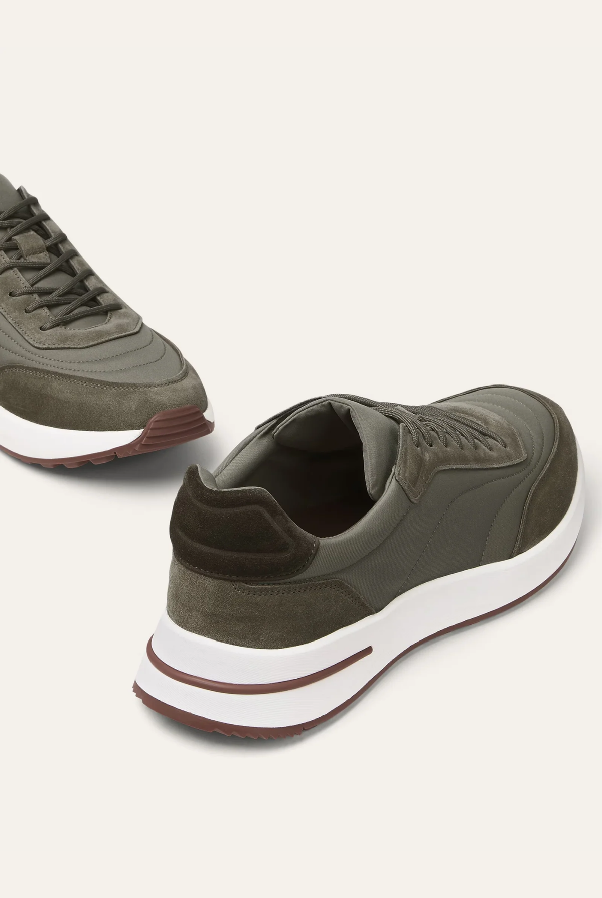 Portofino Sneaker Suede Olive