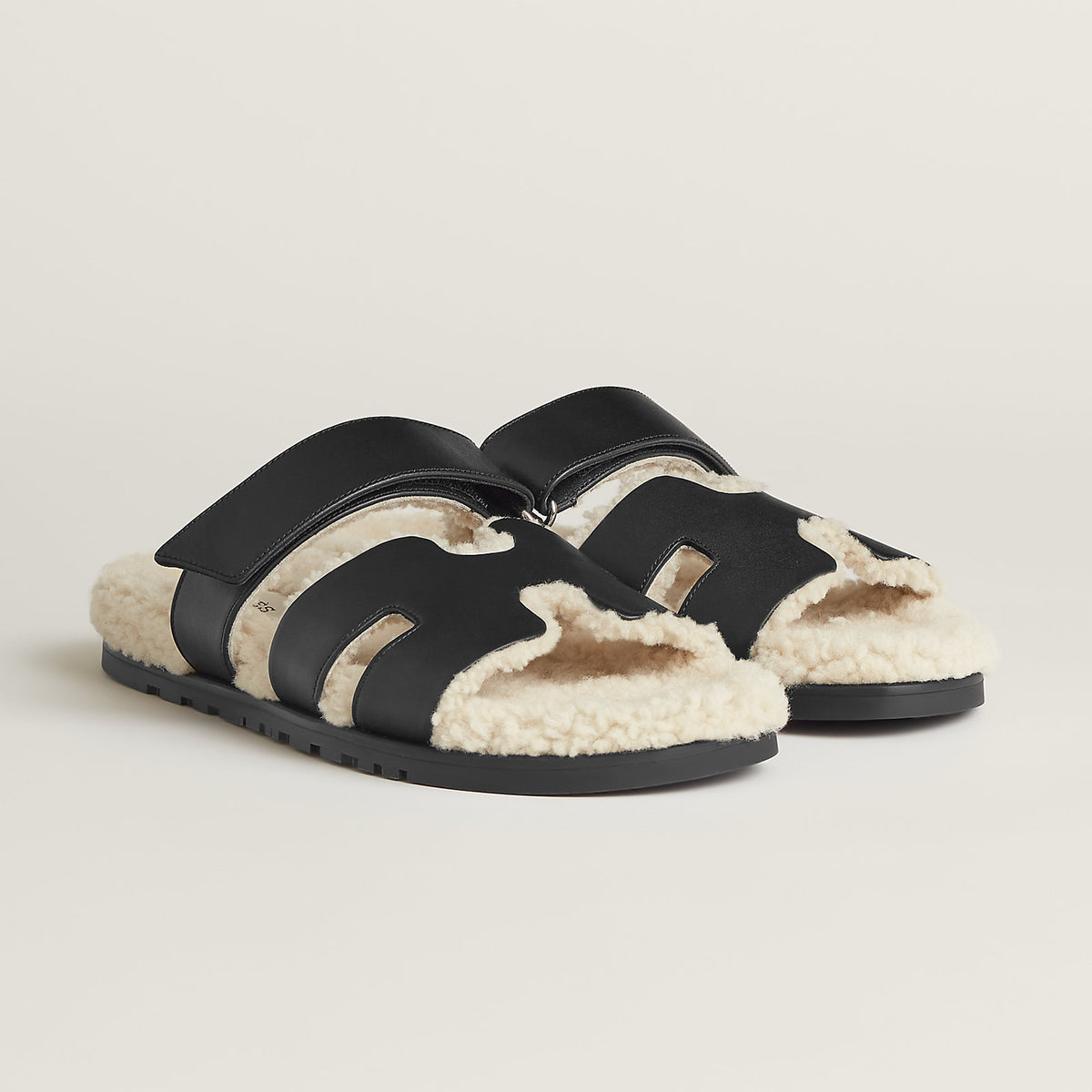 Cyprhe Sandal Black / Ecru