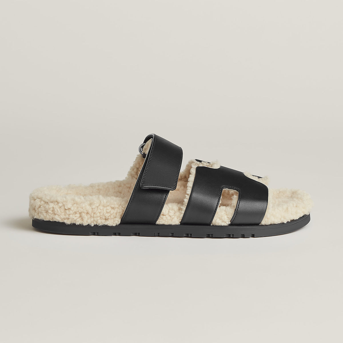 Cyprhe Sandal Black / Ecru