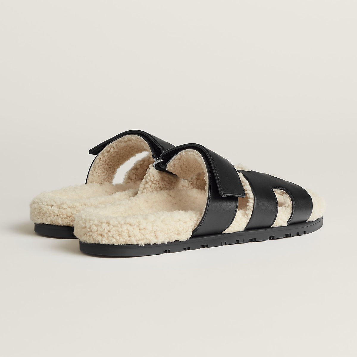 Cyprhe Sandal Black / Ecru