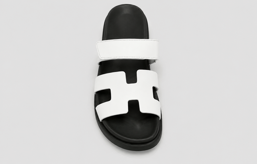 Cyprhe Sandal White
