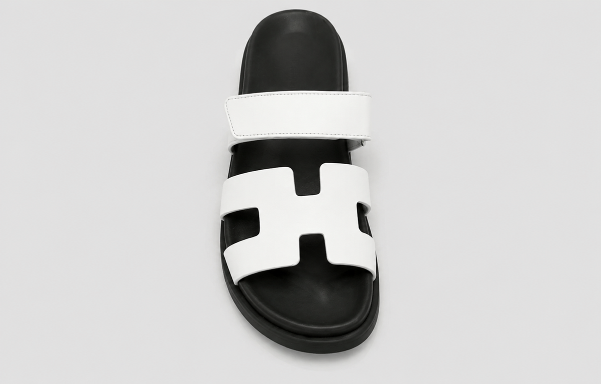 Cyprhe Sandal White