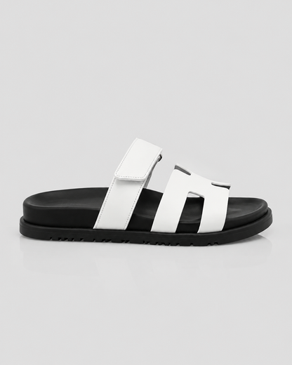 Cyprhe Sandal White