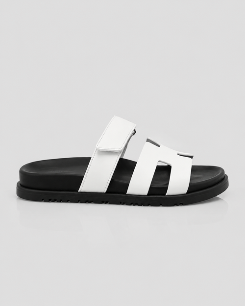 Cyprhe Sandal White